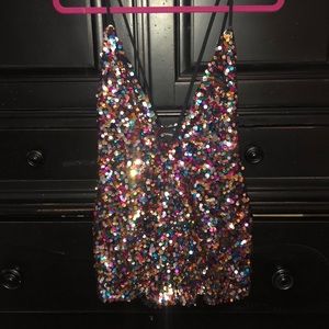 Sequin Romper